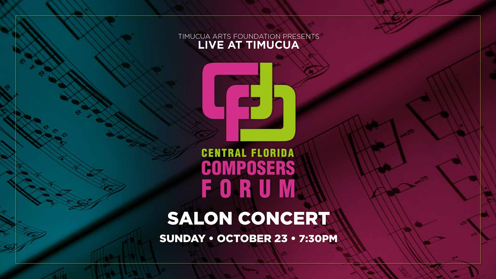 Central Florida Composers Forum Salon Concert